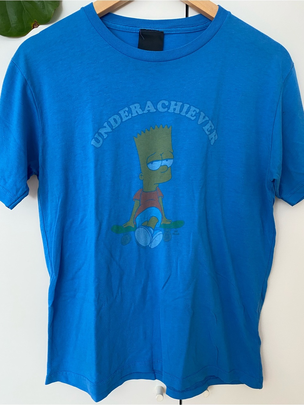 Blue 'Underachiever' Bart Simpson Kids Tee